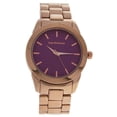 thumbnail image 2 of A0372-1 Rose Gold Stainless Steel Bracelet Watch by Jean Bellecour for Women - 1 Pc Watch, 2 of 2