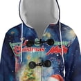 thumbnail image 4 of Merry Christmas and Happy New Year Santa Great Dane Holiday Xmas Winter All Over Print 3D Hooded Duffle Toggle Coat Danes Dog Lover Gifts - 00024, 4 of 6