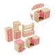 thumbnail image 4 of Ounissouiy Mini juego de muebles para casa de muñecas, casa modelo de juguete para niños, juego de muebles de madera, juguete educativo para niños, juego Muebles de casa de muñecas cocina Ounissouiy FN000080-03B, 4 of 6