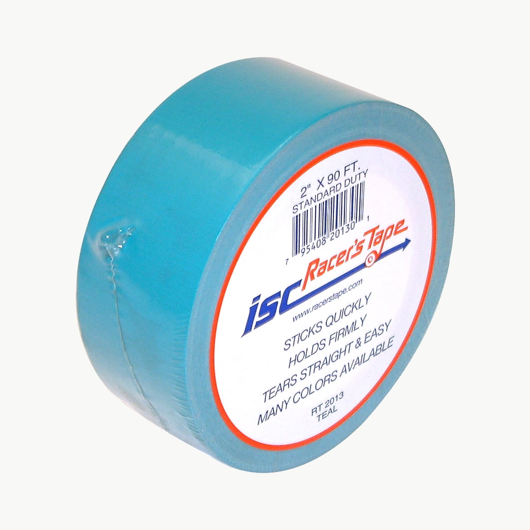 ISC Standard-Duty Racer's Tape: 2 in x 30 yds. (Teal) - Walmart.com