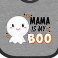 thumbnail image 4 of Inktastic Mama is My Boo with Cute Ghost Boys or Girls Baby Bib, 4 of 4