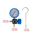 thumbnail image 2 of High Low Side Manifold Gauge R134a R404a R22 R410a Manometer Valve Air Cond HVAC, 2 of 11