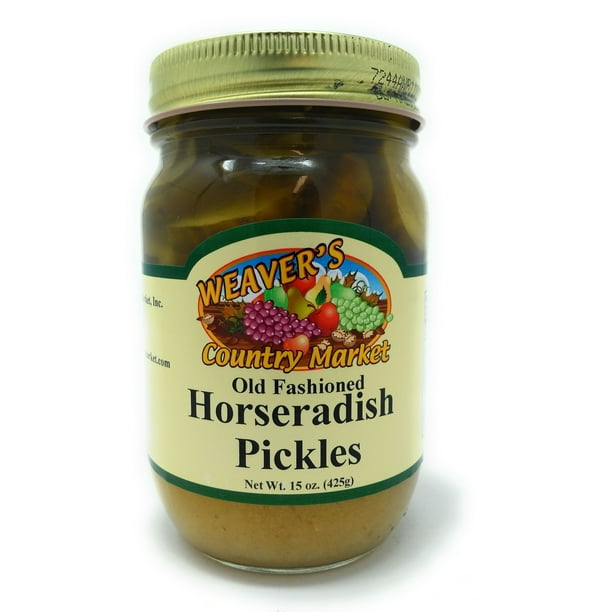 Weaver's Country Market Horseradish Pickles (415 Ounce Jars) Walmart