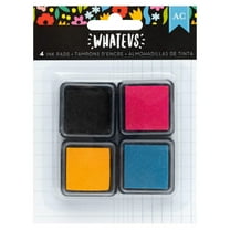 American Crafts Whatevs Ink Pads-4/Pkg