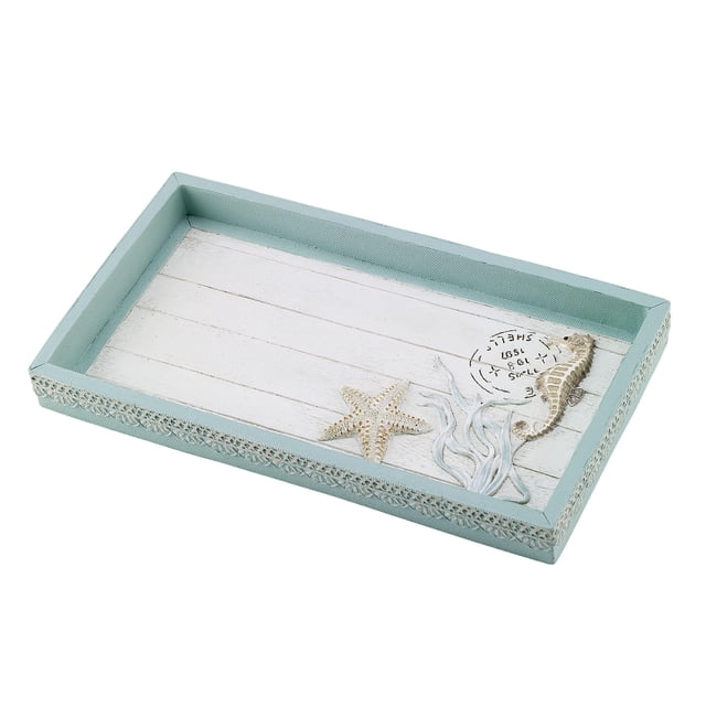 Bandeja decorativa Avanti Linens Farmhouse Shell Collection