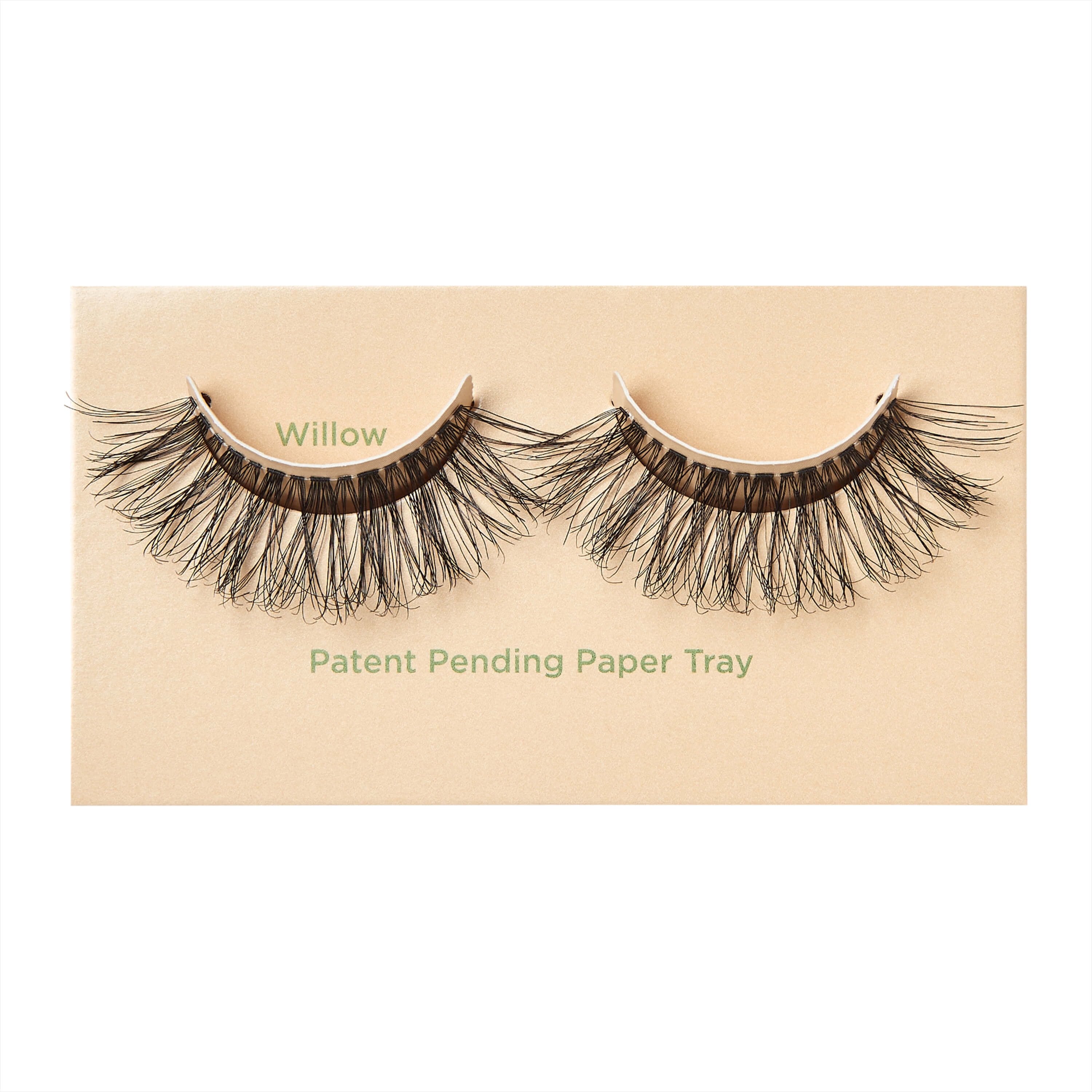 Kiss Sister Nature False Eyelashes, 'Willow', 100% Human Hair, 1 Pair Strip Lashes