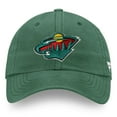 thumbnail image 2 of Men's Fanatics Green Minnesota Wild Core Primary Logo Adjustable Hat, 2 of 4