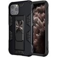 thumbnail image 1 of Compatible avec Étui Iphone 12/12 Pro (6.1 Pouces) Étui de Protection Support Magnétique étui de Cellulaire Iphone 12 Pro Dos Rigide et Tpu, 1 of 7