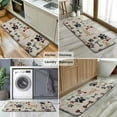 thumbnail image 6 of Paw Prints and Bones Kitchen Rug Mat,Kitchen Runner Rugs Non Skid Washable,Decorative Kitchen Floor Mats for Kitchen,Sink,Laundry,17"x47.2", 6 of 7