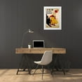 thumbnail image 3 of Oge, Eugene 24x32 White Modern Wood Framed Museum Art Print Titled - J.K.B, Quinquina Au Guignolet, 3 of 4