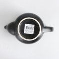 thumbnail image 2 of STONEWARE COLOR GLAZED 6 CUP TEAPOT Mat Black Color, 2 of 6