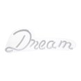 thumbnail image 2 of Letrero de neón Dream perfecl decoración de pared azul, 2 of 8