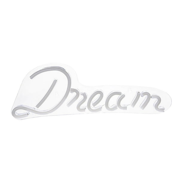 Letreros de neón para dormitorio, letreros de neón de , luces LED alimentadas por USB, luz de neón LED letreros de pared de neón, letrero Azul