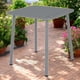 thumbnail image 2 of Mesa de Comedor Exterior Névra Gris – Mesa para Jardín o Terraza, Diseño Moderno, Resistente a la Intemperie y Elegante, 2 of 3