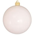 Christmas By Krebs 6" (150mm) Shiny Pure White [2 Pieces] Extra Large