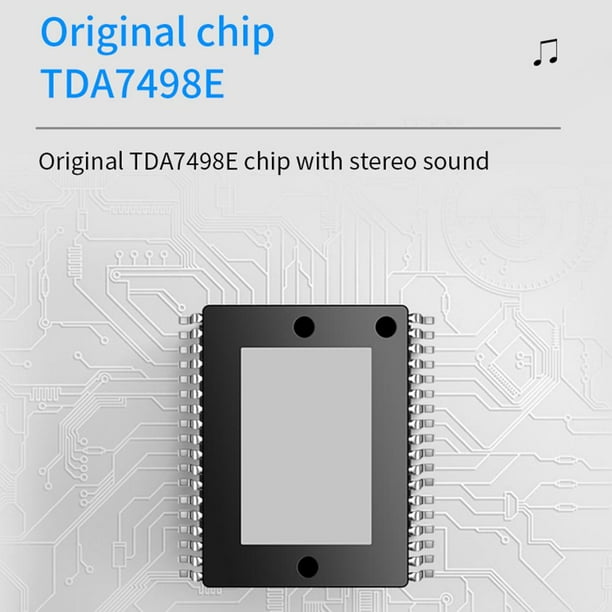 Placa amplificadora HIFI de doble canal TDA7498E 2,0 160Wx2 20Hz-20KHz (rojo) Sywqhk Para estrenar