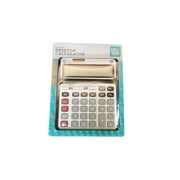 Pen+Gear 12 Digit Large Display Desktop Calculator, Gray, Office, Elementary school, middle school