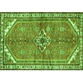 thumbnail image 1 of Ahgly Company Indoor Rectangle Persian Green Traditional Area Rugs, 4' x 6', 1 of 1