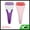 Pink, Purple, variant on Unique Bargains 2 Pcs Ice Face Massager Facial Roller Pink Purple