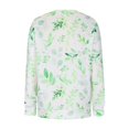 thumbnail image 4 of Sudadera recreativa con estampado de cuello redondo para mujer Tops de manga larga Fridja bvmnju586, 4 of 8