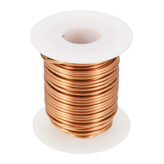 14 AWG Magnet Wire, 14 Gauge Enameled Copper Wires 8 oz Magnetic Coil Wire for Transformer Motor Electric, 155C(311F), Copper Color