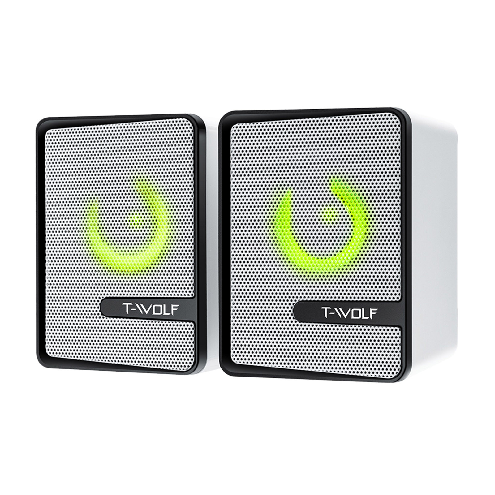 Computer Speakers Companion 2 S3 Computer Speaker USB Light Small Sound Subwoofer Dual Diaphragm