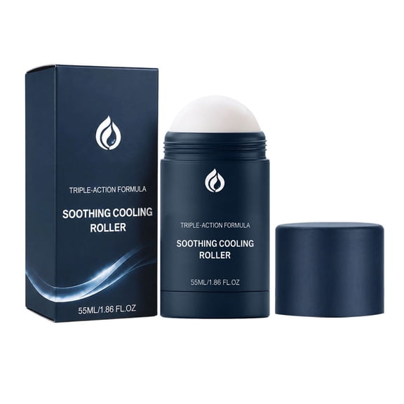 Natural Cool Roller for Body,Fast Absorbing Refreshing Roll-On,Mild Non-Sticky Summer Cooling Roller for Daily Travel Body Care(Multicolor 55ml)