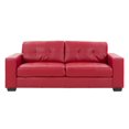 thumbnail image 1 of CorLiving Tufted Seat and Backrest Bonded Leather Sofa, 1 of 8