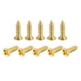 thumbnail image 1 of Tornillos de Madera de Latón Uxcell M2x8mm, Conector de Cabeza Plana Phillips Autoperforante 25 Paquete, 1 of 5
