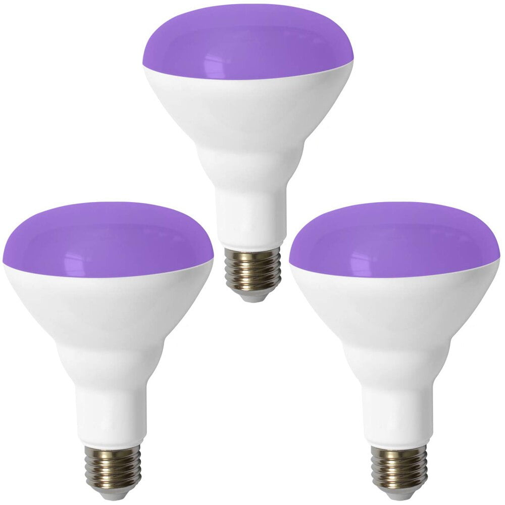 MeAddHome UV LED Black Light Bulbs 12W Black Light Bulb for Glow in The