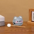 thumbnail image 3 of 2025 Nuevo Instrumento De Percusión De Imitación Madera En Forma De Tambor De Pez. Adorno De Escritorio Para Calmar La Mente. Figurita De Animal. Juguete. Pvc. Gato. Instrumento Musical Para El Hoga, 3 of 6