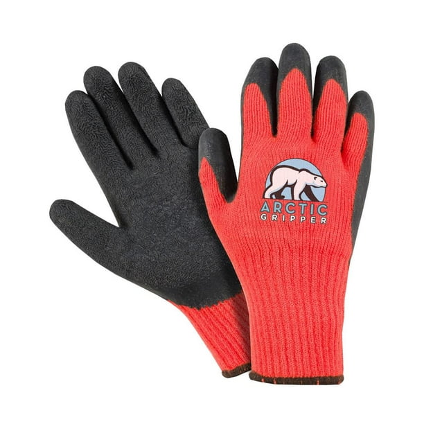 Southern Glove (12 Pairs) Arctic Gripper Fluorescent Orange Palm