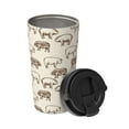 thumbnail image 2 of Goofa Vintage Farm Pigs for Insulated Travel Coffee Mug Spill Proof Leak Proof 16 OZCoffee Tumbler Reusable Coffee Cups with Lids Thermos for Hot and Cold Drink, 2 of 8