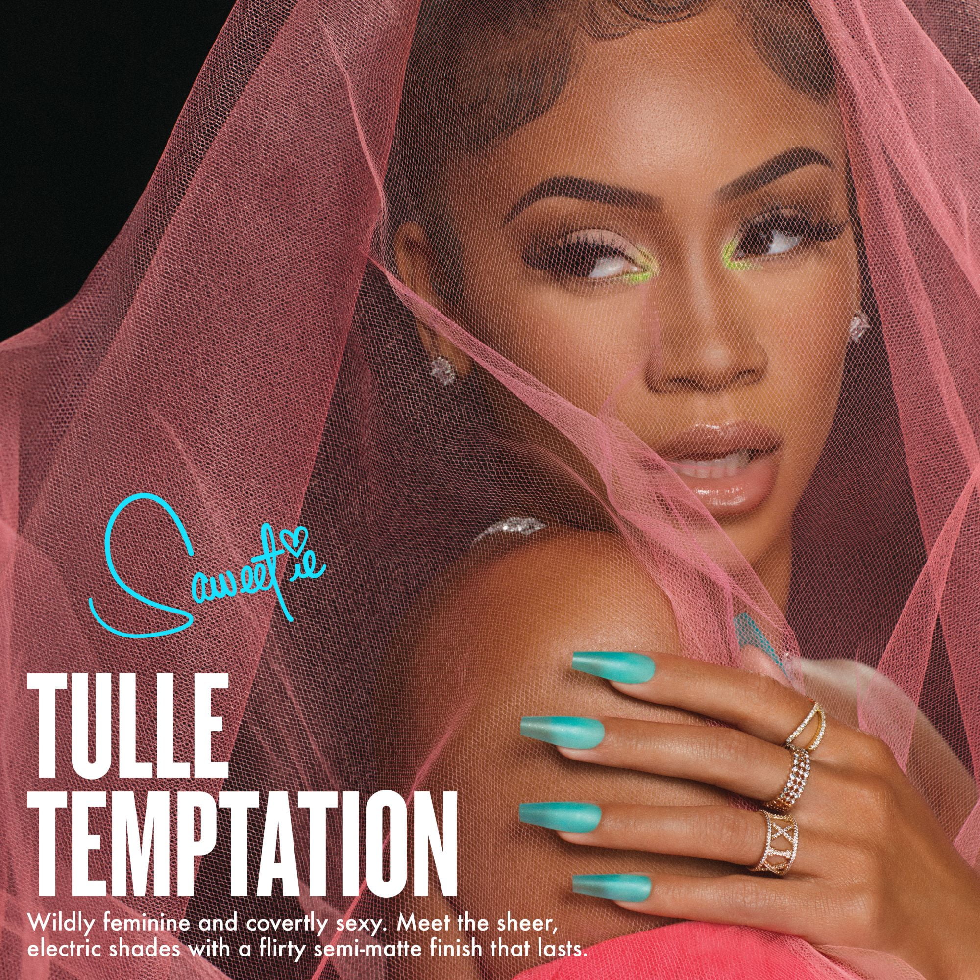 Sheer Matte Collection Nail Polish, Turnt-Quoise