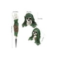 thumbnail image 2 of Wovilon Halloween Bathroom Decor, Outdoor Halloween Decorations, Skull Skeleton Ground Breaker Stakes, Halloween Decorations, 2 of 7
