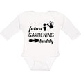 thumbnail image 3 of Inktastic Future Gardening Buddy Boys or Girls Long Sleeve Baby Bodysuit, 3 of 5