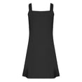 thumbnail image 4 of under $5 JINMGG Summer Dresses 2025, Dresses for Women 2025 Fashion Women Casual Comfortable Solid Color Pocket Summer Suspender Dress Black S, 4 of 6