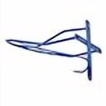 thumbnail image 3 of Intrepid International 216093 Wall Mount Saddle Rack, Blue, 3 of 4