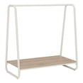 thumbnail image 1 of Bowery Hill Modern / Contemporary Short Metal Clothing Rack in White, 1 of 7