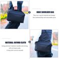 thumbnail image 3 of OULII Writwaa Waterproof Oxford Cloth Dual Clarinet Case, Portable Shoulder Bag for Travel, Music Stand Included, Durable and Stylish Black Design, 3 of 8