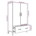 thumbnail image 4 of vidaXL Highboard Concrete Grey 70x31x115 cm Engineered Wood, 4 of 5