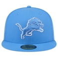 thumbnail image 2 of Men's New Era Blue Detroit Lions 59FIFTY Fitted Hat, 2 of 6