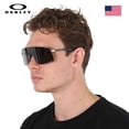 thumbnail image 6 of Oakley OO6013 Sutro TI Rectangle Shaped Non-Polarized Sunglasses for Men - Includes Official Eyewear Kit - Matte Gold Frame with Prizm Black Lens, 6 of 6
