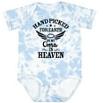 thumbnail image 3 of Inktastic Handpicked for Earth by My Oma in Heaven with Angel Wings Boys or Girls Baby Bodysuit, 3 of 5