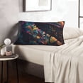 thumbnail image 6 of Rateoe Colorful Patterned Snake Pattern Pillow Covers with Invisible Zipper(Pillows are not Included) Standard Pillowcases-14"x20", 6 of 6