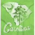 thumbnail image 2 of South Carolina Cute Beach Aesthetic Womens Slim Fit Graphic Tee Brisco Brands S, 2 of 2