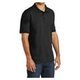 thumbnail image 4 of Mafoose Mens Core Blend Jersey Knit Male Polo Jet Black 4XL, 4 of 6