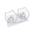 thumbnail image 4 of Cuencos Antideslizantes Para Gatos, Cuencos Dobles Con Soporte Elevado, Cuencos Para Comida Y Agua Para Mascotas, Comederos Para Perros Y Gatos, Productos Para Mascotas, Cuenco Para Gatos matsuzay PT001468-02, 4 of 5