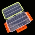 thumbnail image 2 of Plástico transparente transparente impermeable anti-presión anti-caída señuelos de pesca cebos aparejos de almacenamiento contenedor organizador caja 小号 27 * 17 * 5 Soledad Bait Storage Tackle Case, 2 of 10