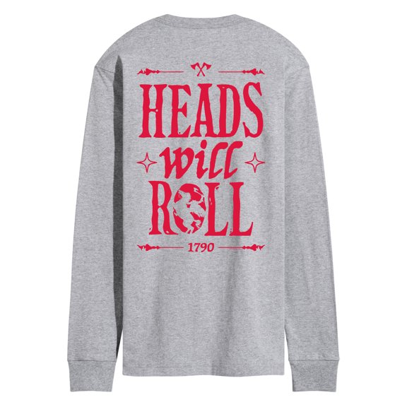 Sleepy Hollow - Heads Will Roll - Men's Long Sleeve Graphic T-Shirt